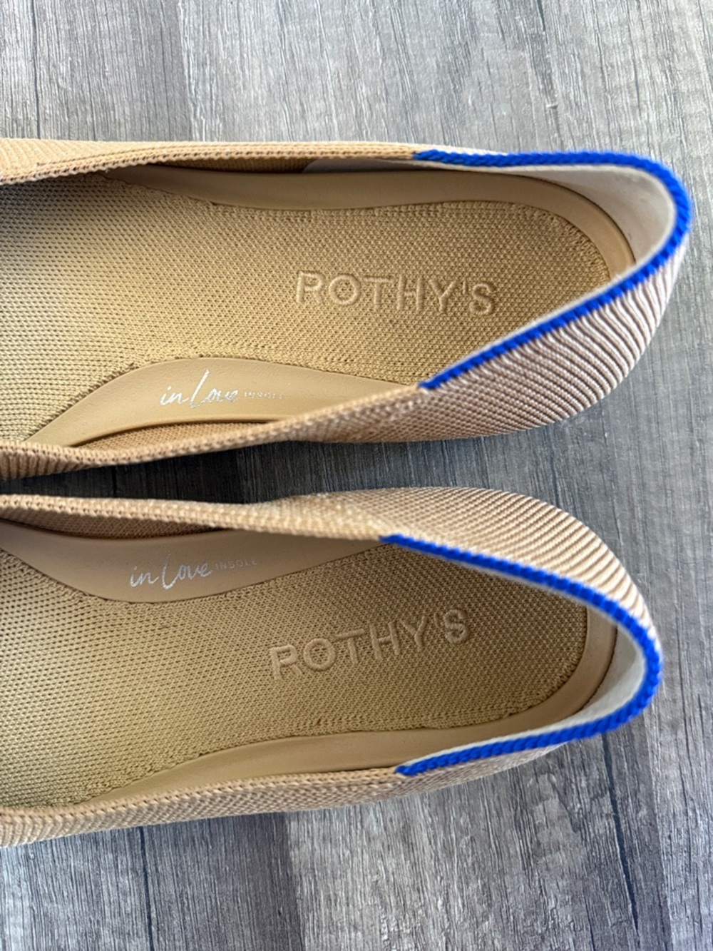 Rothy’s Shoes Brown The Ballet Flat Size 7.5 Bow Detail Slip Ons - Picture 4 of 6
